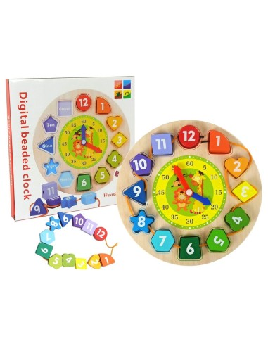 Ceas sortator educational din lemn, pentru...