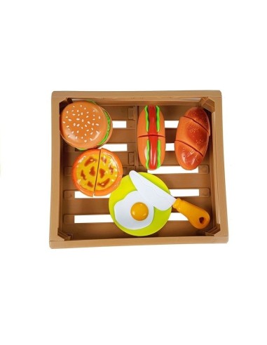 Set pentru preparare si servire, fast-food de...