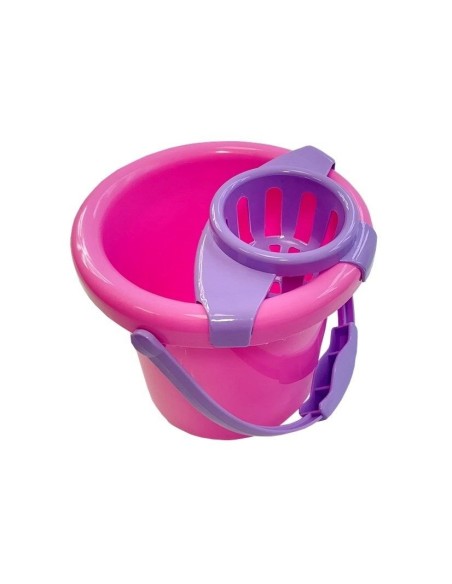 Set carucior de curatenie cu aspirator pentru copii, Cleaning Trolley, cu Accesorii de jucarie, Multicolor, LeanToys, 4827
