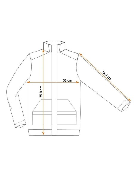 Camasa de lucru bumbac, rosu-gri-alb, marimea L/52, NEO