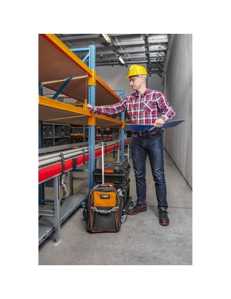 Camasa de lucru bumbac, rosu-gri-alb, marimea XXL/58, NEO