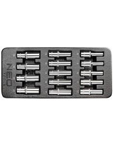 Set capete tubulare lungi, pentru dulap mobil, 1/2", 8-21...