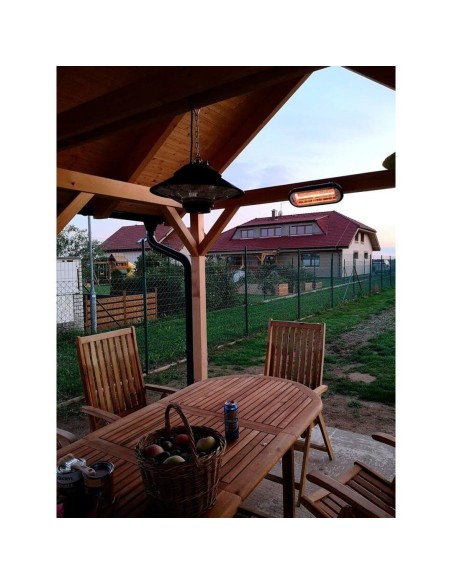 Incalzitor terasa, infrarosu, interior/exterior, IP65, 2000 W, NEO