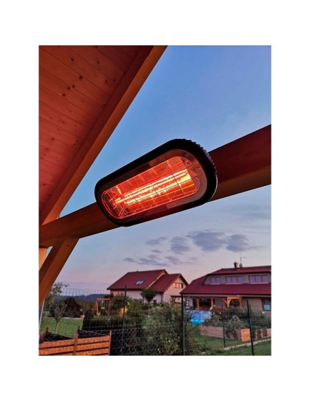Incalzitor terasa, infrarosu, interior/exterior, IP65, 2000 W, NEO