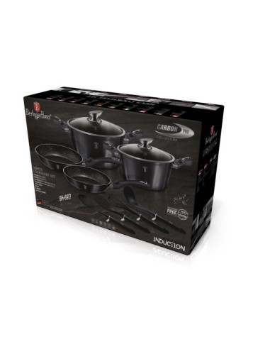 Set oale si tigai marmorate, 10 piese, din...