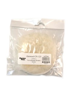 Blana, lana naturala pentru lustruit, cu scai, 125 mm 2