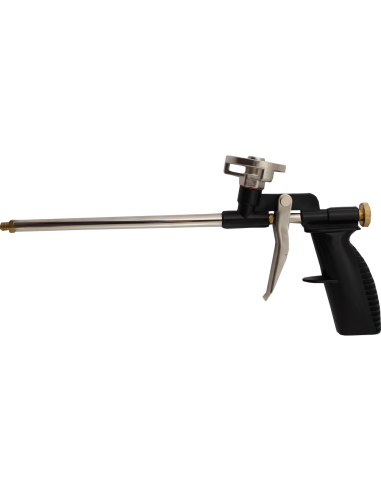 Pistol aplicat spuma, metalic, cu 2 varfuri,...
