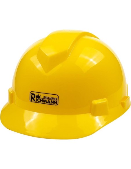 Casca de protectie HDPE, galben, reglaj in 4 puncte, Richmann Exclusive