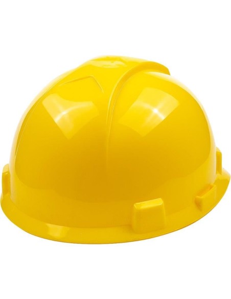 Casca de protectie HDPE, galben, reglaj in 4 puncte, Richmann Exclusive