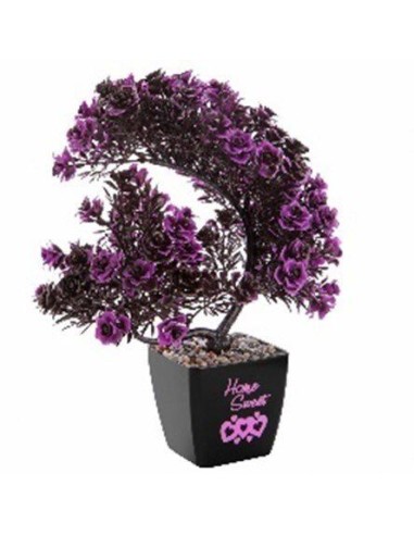 Bonsai mov decorativ artificial, ghiveci...