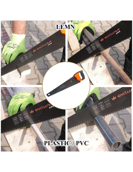 Fierastrau coada vulpe teflonat 500mm - RICHMANN EXCLUSIVE