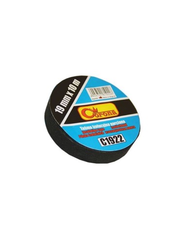 Banda izolat, 10 m x 19 mm, fibra neagra, RICHMANN