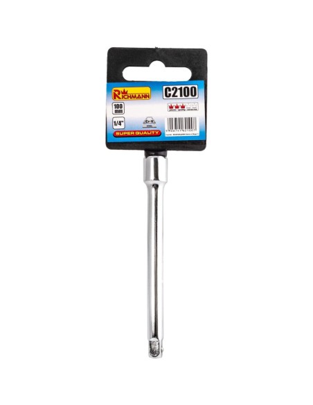 Extensie pentru cheie tubulara, 1/4", 100 mm, RICHMANN