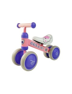 Bicicleta fara pedale, cu roti duble, pentru copii, Pink... 2