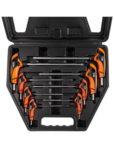 Chei torx cu maner T, 8 buc, T15-T50 mm, RICHMANN EXCLUSIVE