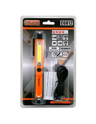 Lanterna MINI de lucru, 145+60 lm LED, lampa...