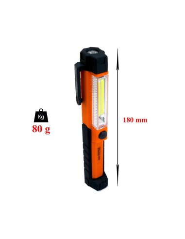 Lanterna MINI de lucru, 145+60 lm LED, lampa...