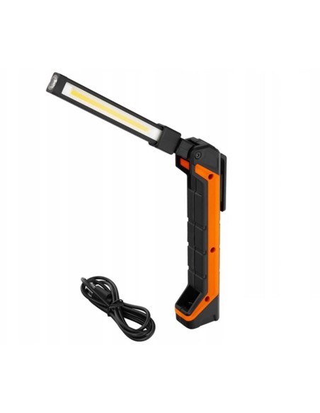 Lampa/lanterna lucru 2 W + 1 W LED, cu magnet, 230V/5V USB, acumulator 800 mAh, RICHMANN EXCLUSIVE