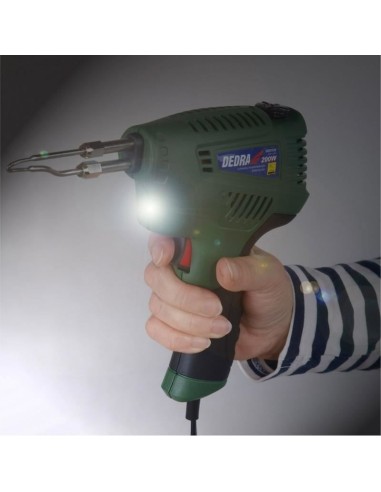 Pistol de lipit electric, 200 W, 3 trepte, LED,...