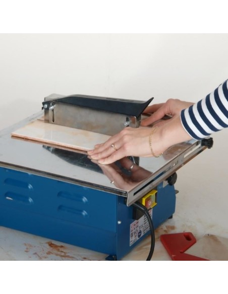 Masina de taiat gresie si faianta, electrica, cu apa, 450 W, 395x385 mm, Dedra