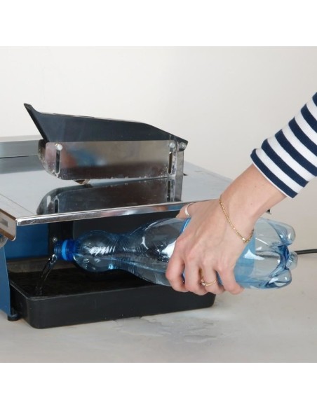 Masina de taiat gresie si faianta, electrica, cu apa, 450 W, 395x385 mm, Dedra