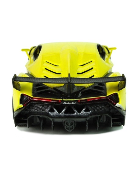 Masinuta sport RC pentru copii cu telecomanda, Lamborghini Veneno galben, LeanToys, 9741