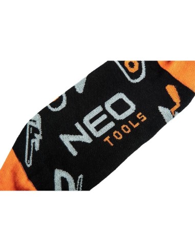 Sosete de lucru, inalte, model NEO, negru si...