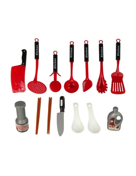 Set de joaca pentru copii, oale, plita electrica si accesorii pentru bucatarie, LeanToys, 9841