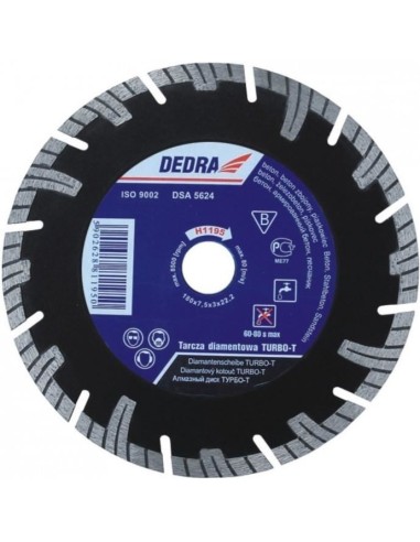 Disc diamantat segmentat, beton armat, taiere...