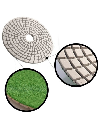 Discheta diamantata pentru lustruit/slefuit,...