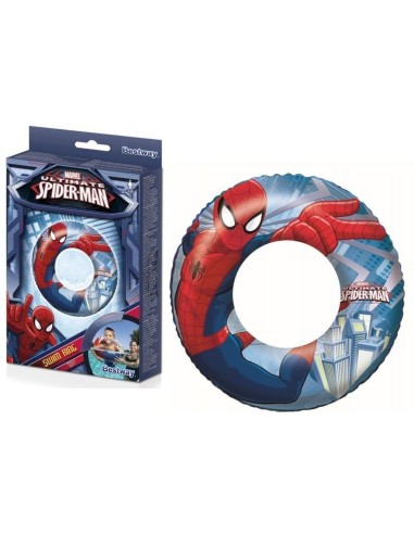 Colac Spider-Man gonflabil pentru inot, copii...