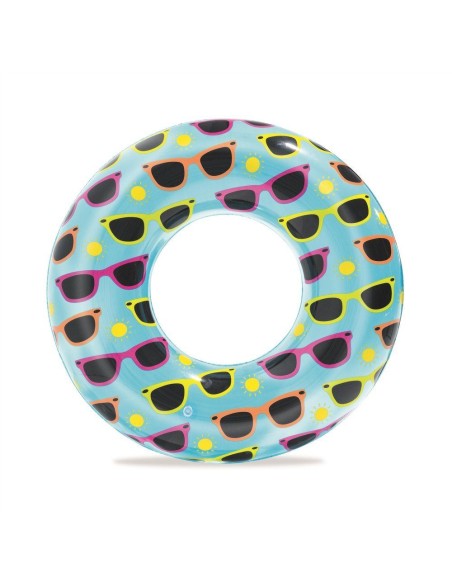 Colac gonflabil pentru inot copii, Bestway 36057, 76 cm, model cu ochelari