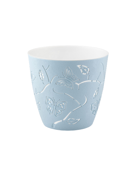 Ghiveci 3D Fluturi nr.1 ALY 101, plastic, 11,5x10,5 cm, diferite culori
