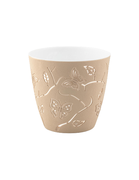 Ghiveci 3D Fluturi nr.1 ALY 101, plastic, 11,5x10,5 cm, diferite culori