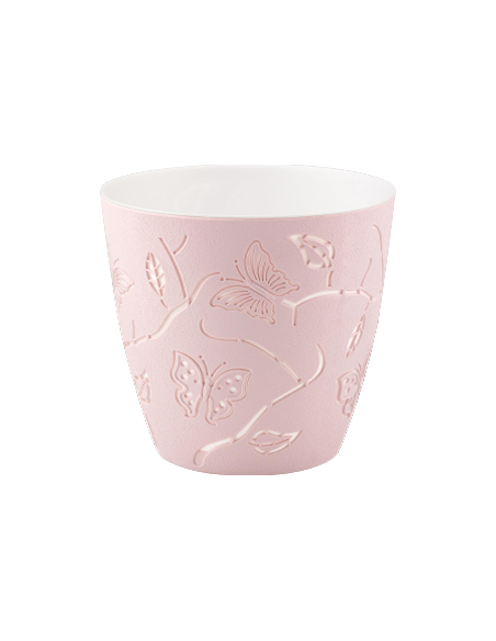 Ghiveci 3D Fluturi nr.1 ALY 101, plastic, 11,5x10,5 cm, diferite culori