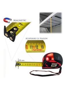 Ruleta magnetica cu marcaj pe ambele parti si autoblocare... 2