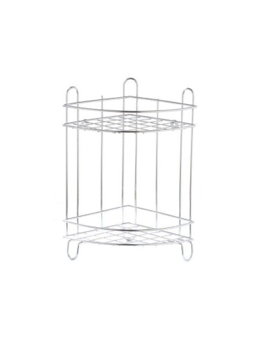 Raft cu 2 nivele din inox pentru baie