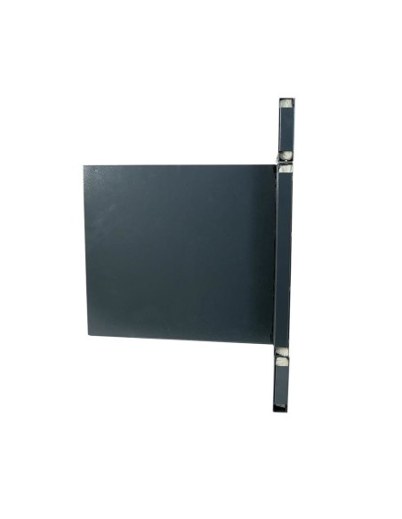 Cutie postala, multifamilie, cu cadru/rama, antracit, 3 module, 40x36x52 cm, Damech
