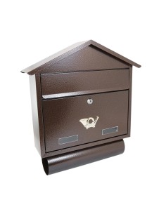 Cutie postala, cu loc pentru ziar, cupru, format C4,...