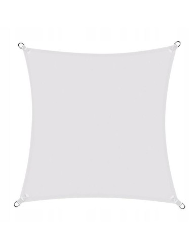 Copertina parasolar, patrata, inele metalice,...