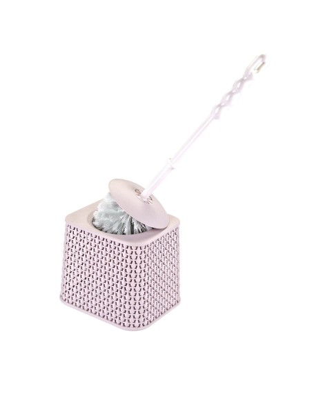 Perie pentru toaleta cu suport BOB BK 4231 din plastic, 34x54x24 mm, diverse culori