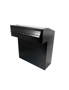 Cutie postala, negru, format C4, 37.5x23x40 cm, Damech 2