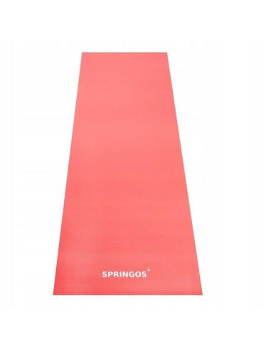 Saltea pentru yoga, fitness, rosie, 173x61x0.4...