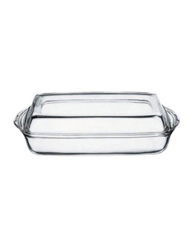 Vas termorezistent 1.95 Litri, cu capac sticla...