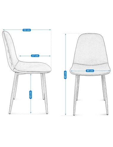 Scaun bucatarie/living, catifea, model cusatura...