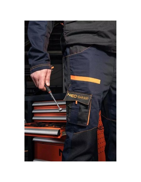 Pantaloni de lucru, model Garage, bumbac, marime XL/54, NEO