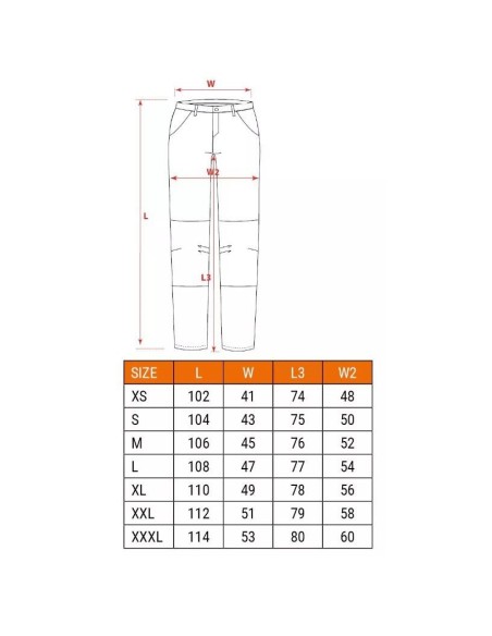 Pantaloni de lucru, model Garage, bumbac, marime XL/54, NEO