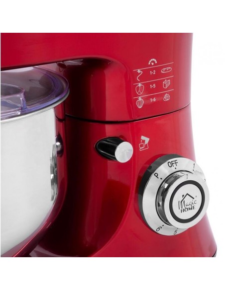 Robot de bucatarie Lenotre, 3 in 1, 1000 W, rosu, MagicHome