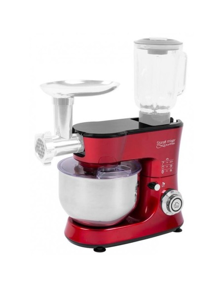 Robot de bucatarie Lenotre, 3 in 1, 1000 W, rosu, MagicHome