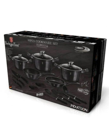Set oale, cratite si tigai marmorate, 17 piese,...